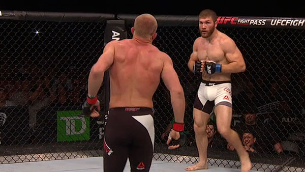 Misha Cirkunov contre Ion Cutelaba