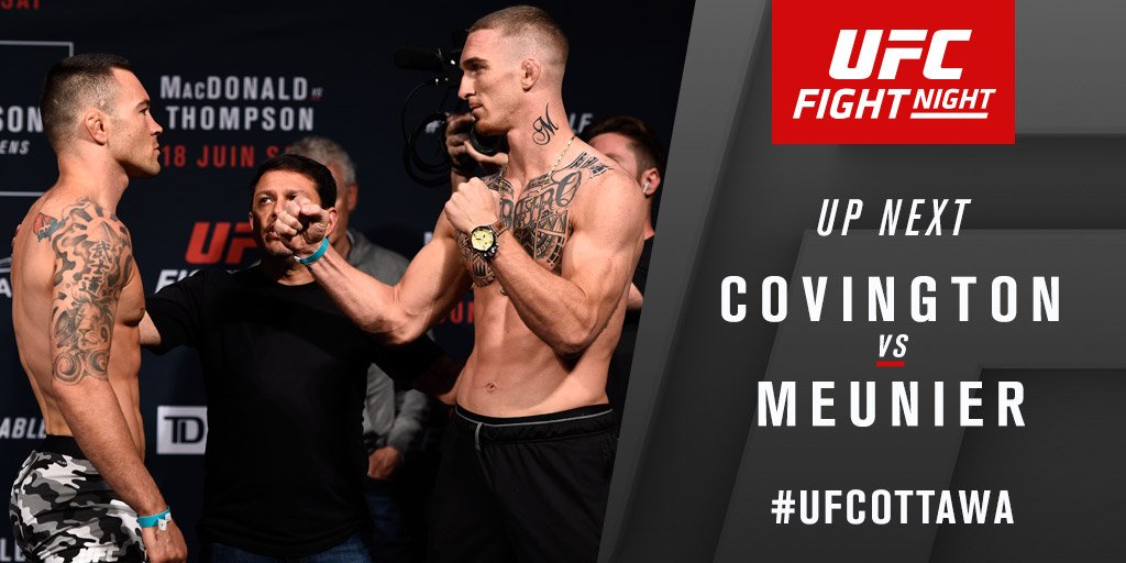 Colby Covington contre Jonathan Meunier