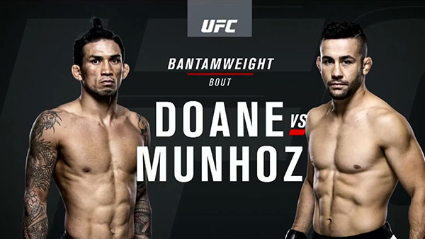 Russell Doane contre Pedro Munhoz