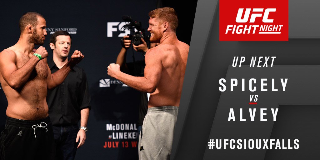 Eric Spicely contre Sam Alvey