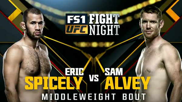 Eric Spicely contre Sam Alvey
