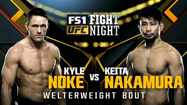 Kyle Noke contre Keita Nakamura