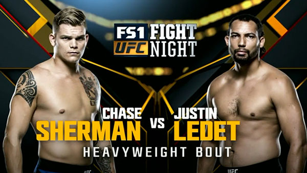 Chase Sherman contre Justin Ledet