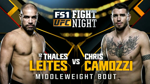 Thales Leites contre Chris Camozzi