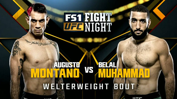 Augusto Montano contre Belal Muhammad