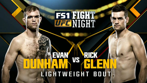 Evan Dunham contre Rick Glenn