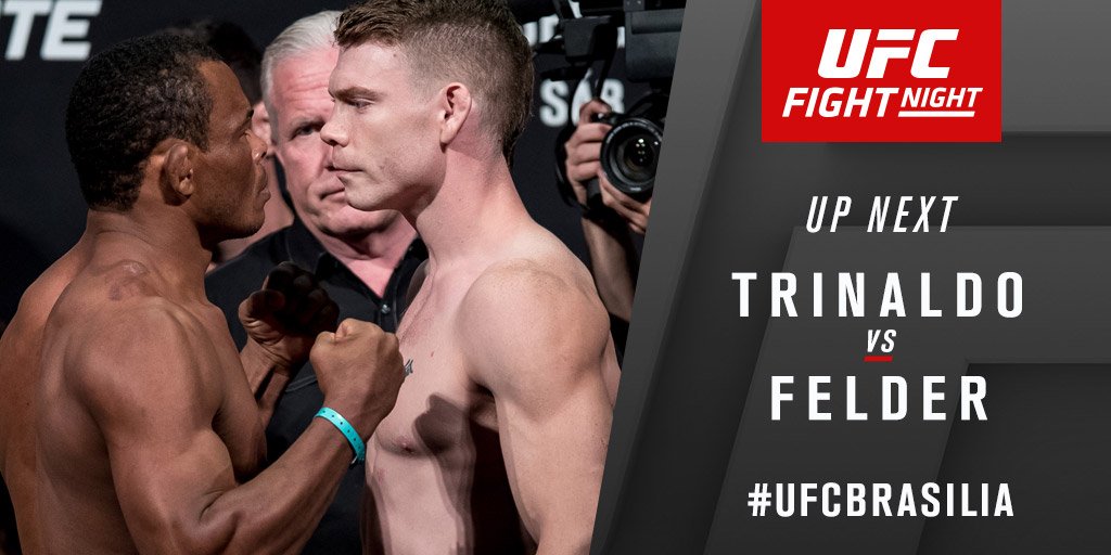 Francisco Trinaldo contre Paul Felder