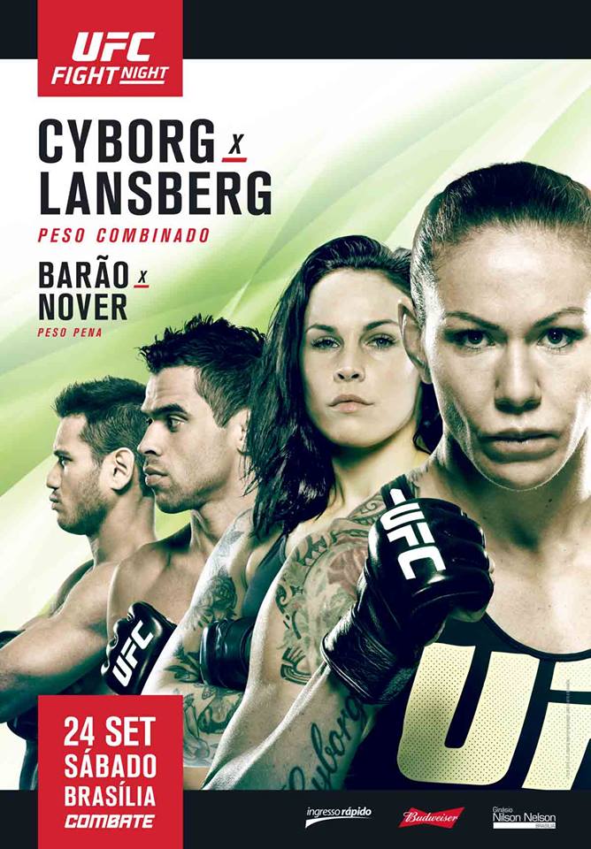 Poster/affiche UFC Fight Night 95