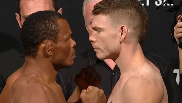 Francisco Trinaldo contre Paul Felder