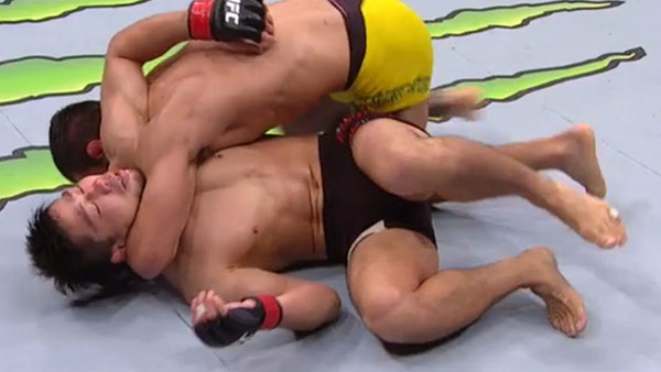 Keita Nakamura contre Elizeu Zaleski dos Santos