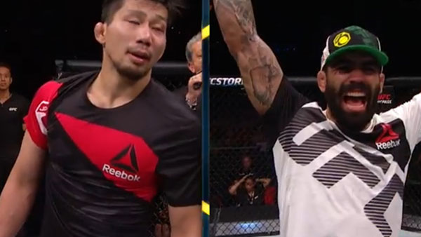 Keita Nakamura contre Elizeu Zaleski dos Santos