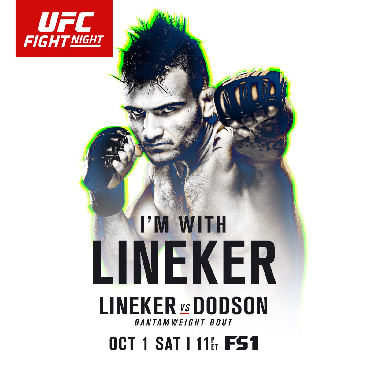 Poster/affiche UFC Fight Night 96 Portland