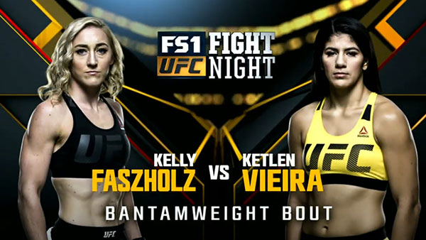 Kelly Faszholz contre Ketlen Vieira