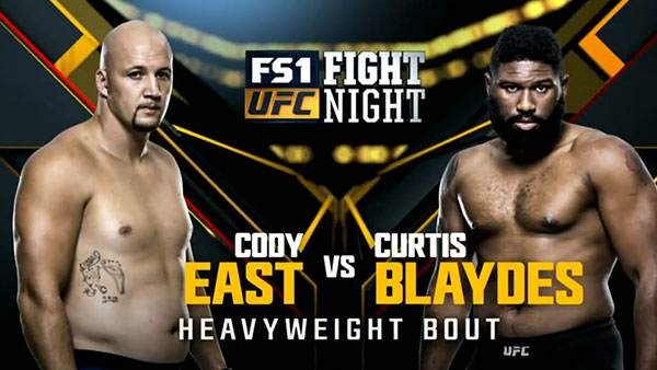 Cody East contre Curtis Blaydes