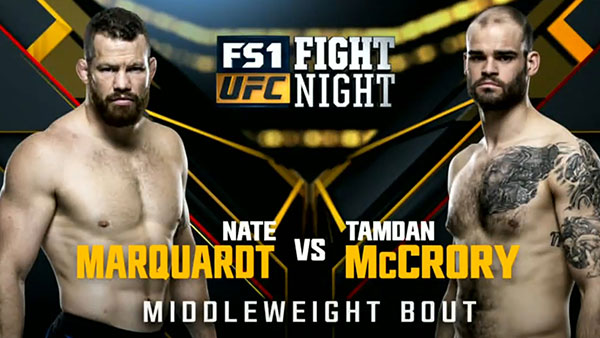 Nate Marquardt contre Tamdan McCrory