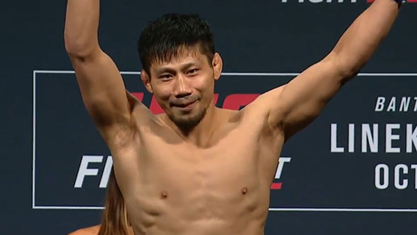 Keita Nakamura contre Elizeu Zaleski dos Santos