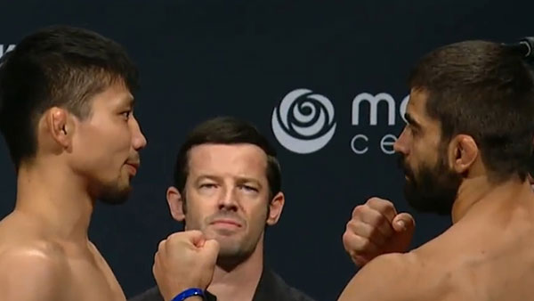 Keita Nakamura contre Elizeu Zaleski dos Santos