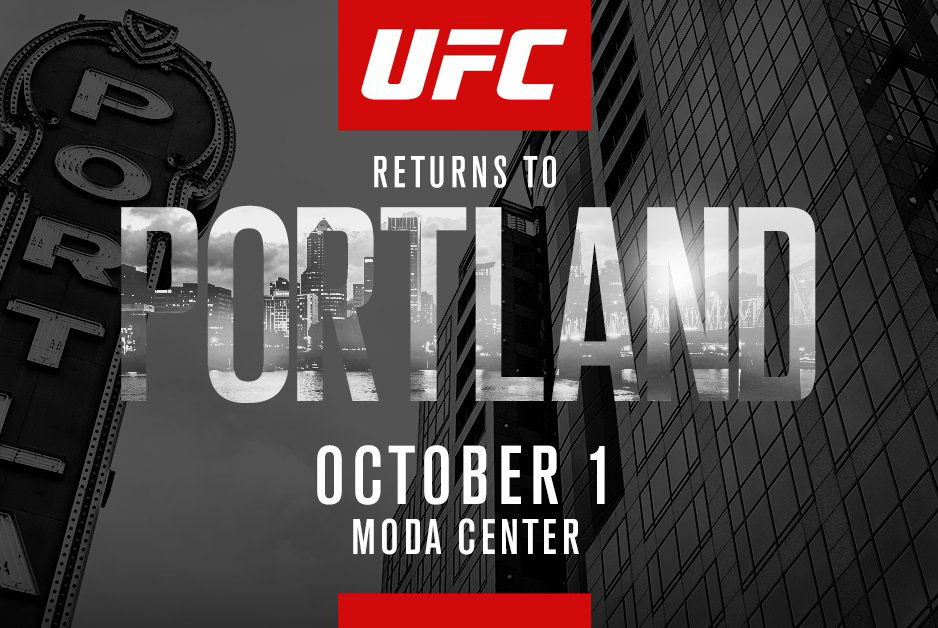 Poster/affiche UFC Fight Night 96 Portland