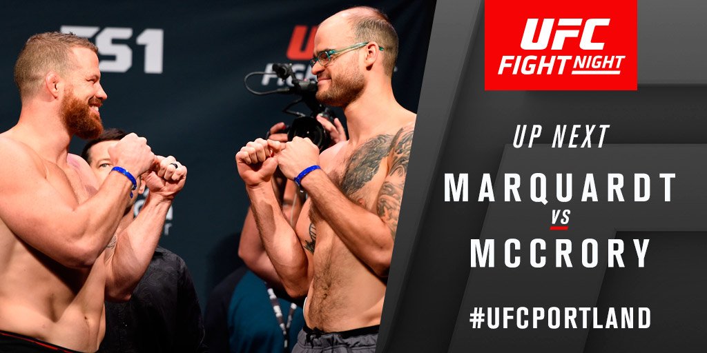 Nate Marquardt contre Tamdan McCrory