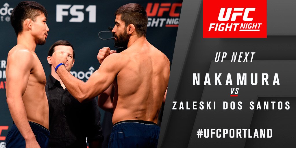 Keita Nakamura contre Elizeu Zaleski dos Santos