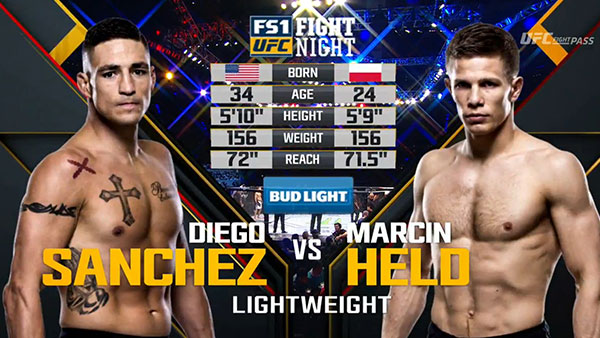 Diego Sanchez contre Marcin Held