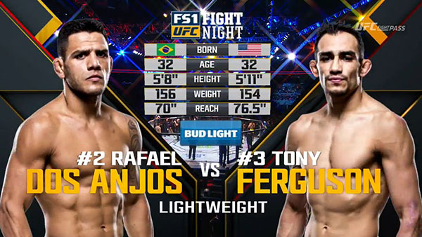 Rafael dos Anjos contre Tony Ferguson