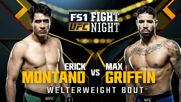 Erick Montano contre Max Griffin