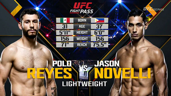 Polo Reyes contre Jason Novelli