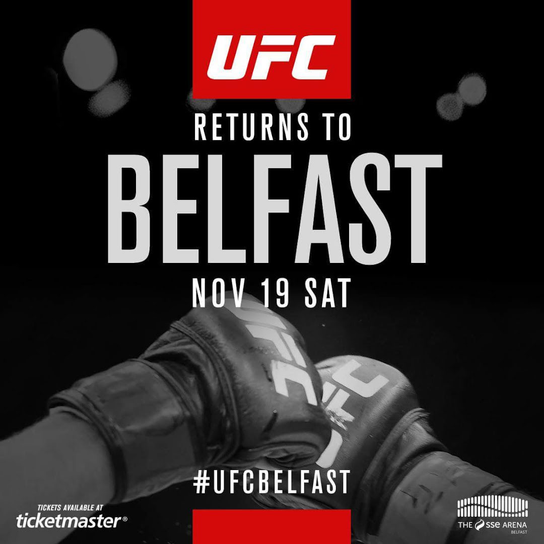 Poster/affiche UFC Fight Night 99 - Belfast