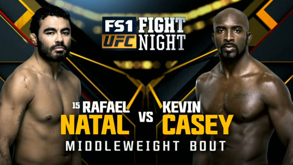 Rafael Natal contre Kevin Casey