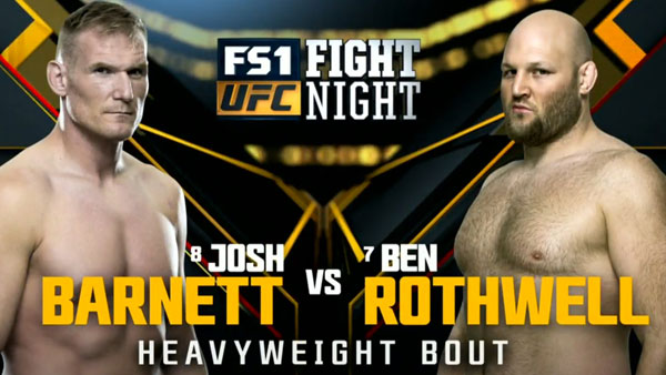 Josh Barnet contre Ben Rothwell