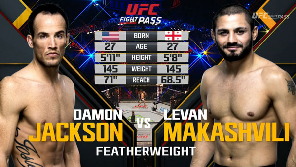 Levan Makashvili contre Damon Jackson