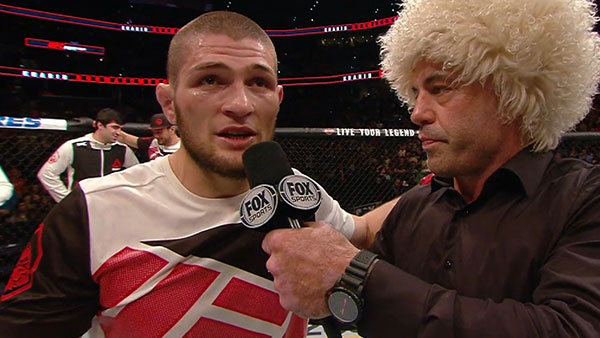 Khabib Nurmagomedov contre Darrell Horcher