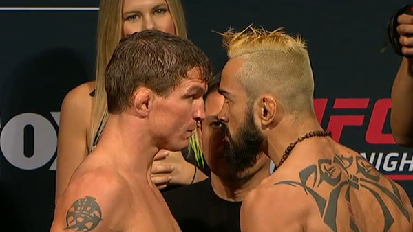 Darren Elkins contre Godofredo Castro