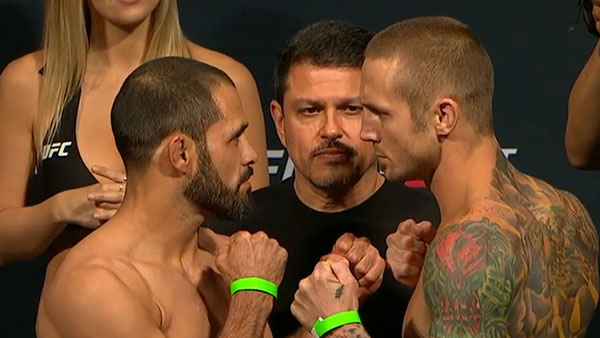 Frankie Saenz contre Eddie Wineland