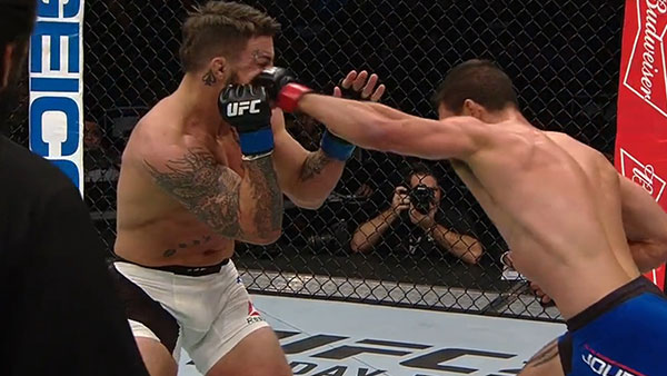 Alan Jouban contre Mike Perry