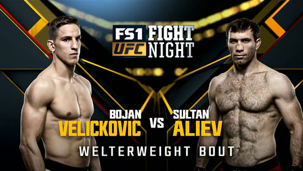 Bojan Velickovic contre Sultan Aliev