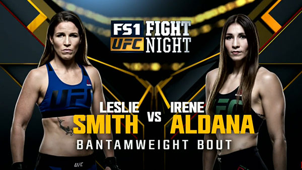 Leslie Smith contre Irene Aldana