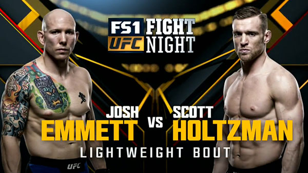 Josh Emmett contre Scott Holtzman