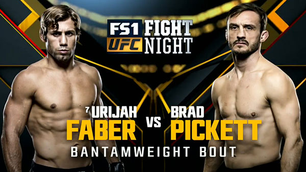 Urijah Faber contre Brad Pickett