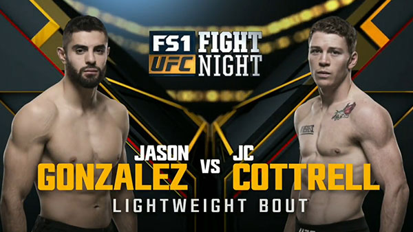 Jason Gonzalez contre J.C. Cottrell