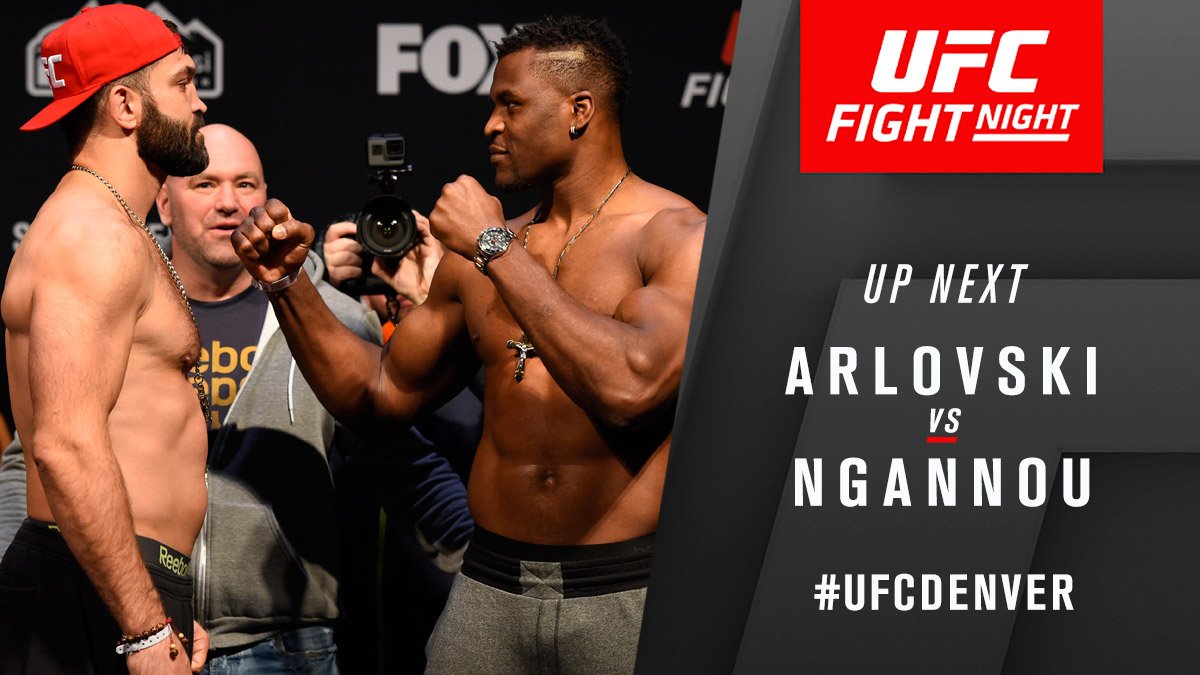 Andrei Arlovski contre Francis Ngannou