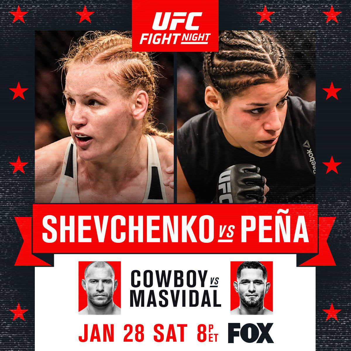 Poster/affiche UFC on Fox 23 - Denver