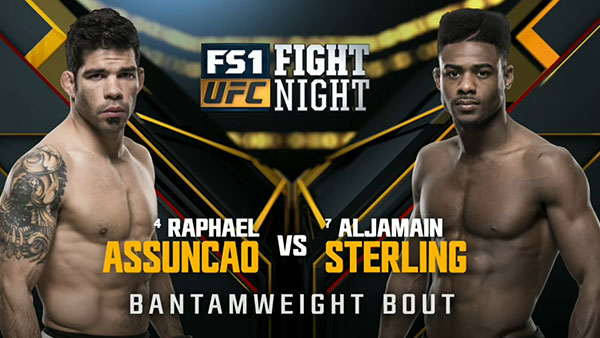 Raphael Assuncao contre Aljamain Sterling