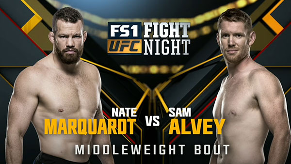 Nate Marquardt contre Sam Alvey