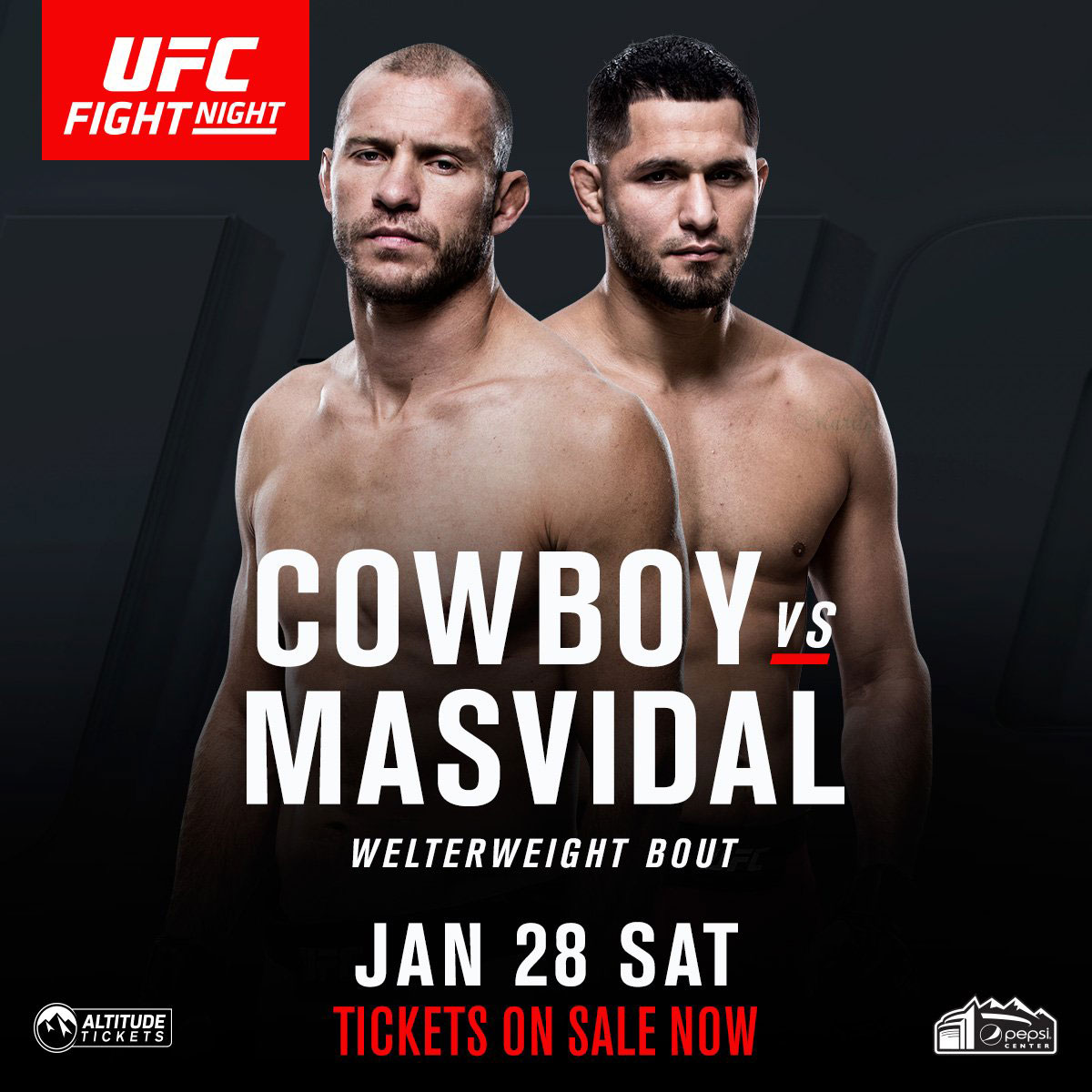 Poster/affiche UFC on Fox 23 - Denver