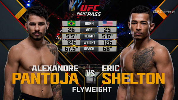 Alexandre Pantoja contre Eric Shelton