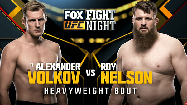 Alexander Volkov contre Roy Nelson