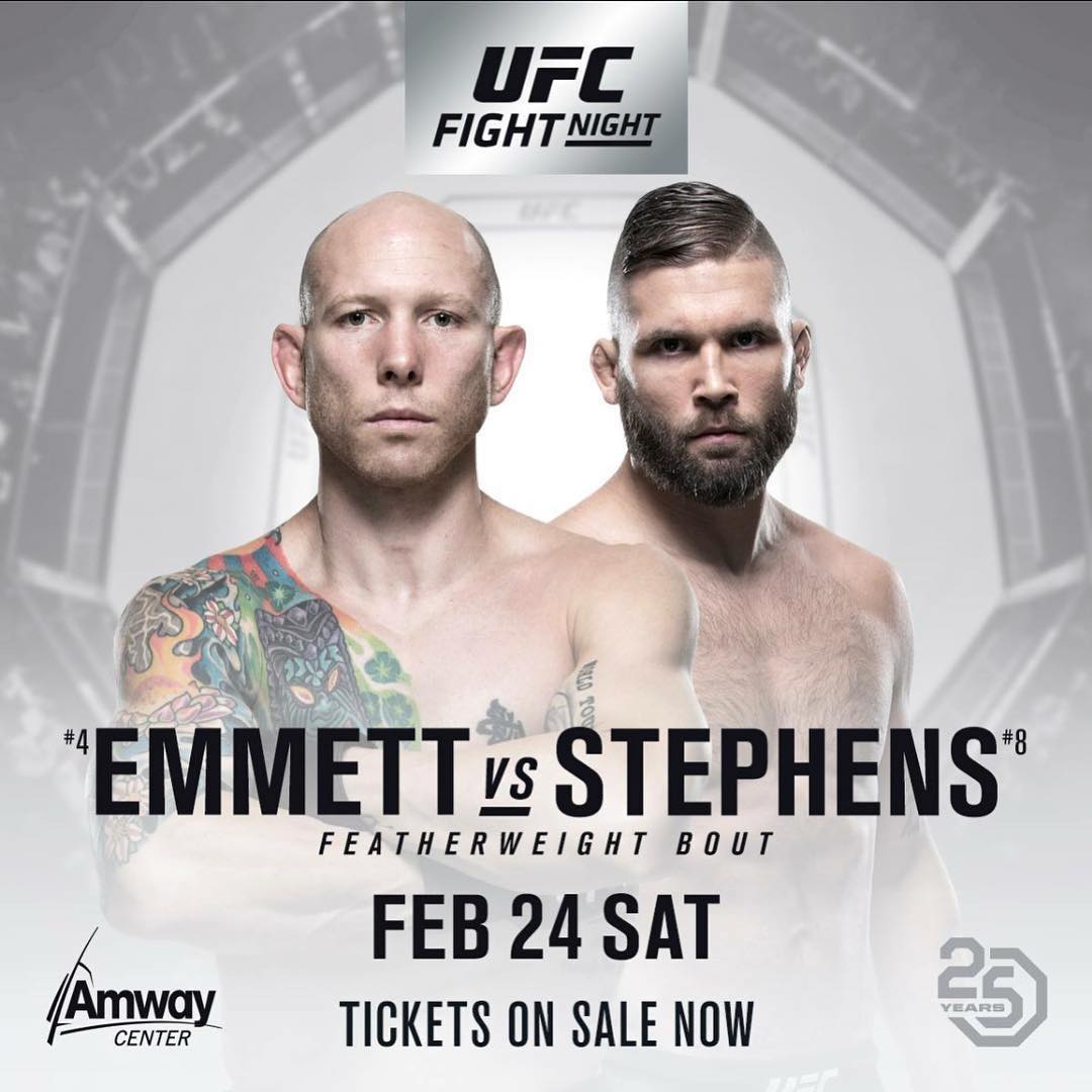 Poster/affiche UFC on Fox 28 - Orlando