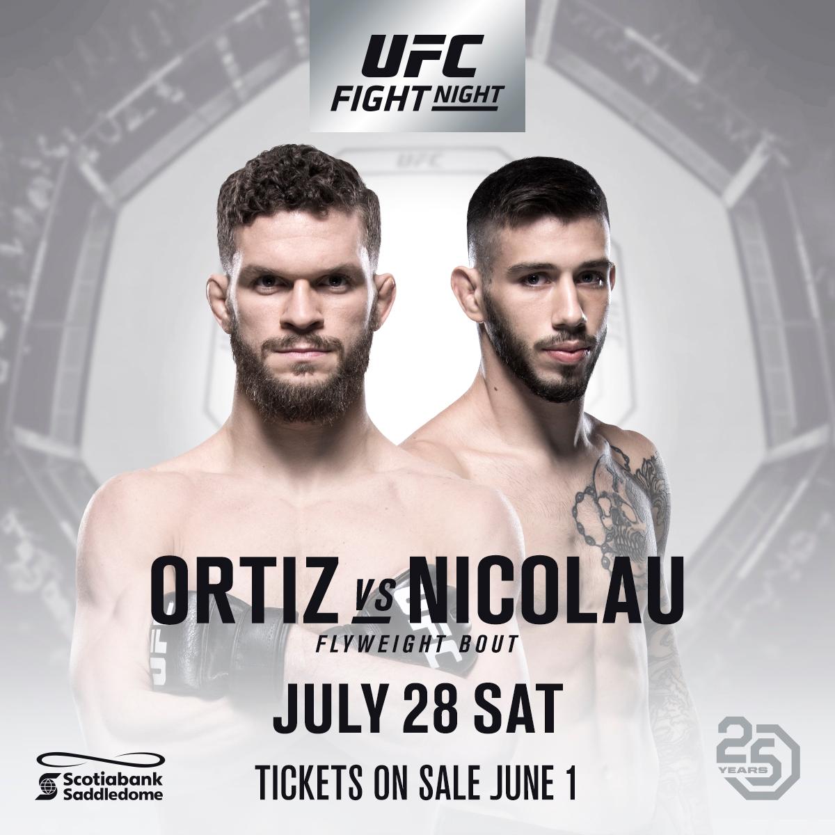 Poster/affiche UFC on Fox 30 - Calgary